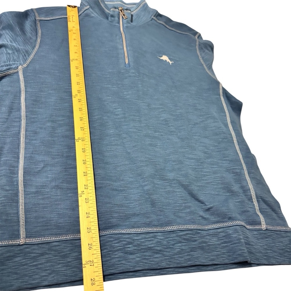 Tommy Bahama Tobago Marlin Splash Half Zip Pullover Sweater Men’s Size Large - Picture 10 of 10